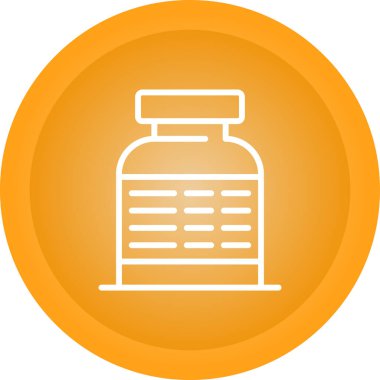 Web sayfası için ilaç şişesi simgesi