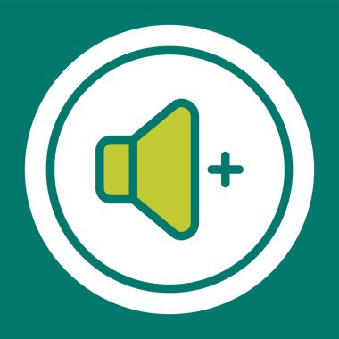 Ses hoparlörü web illüstrasyonu