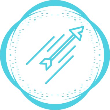 ok simgesi, vektör illüstrasyonu  