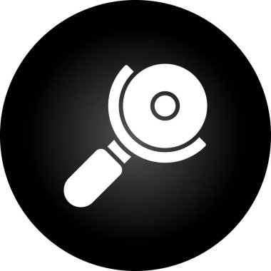 Açı öğütücü ağ ikonu vektör çizimi