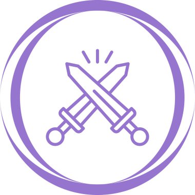 Eylem Oyunu simgesi, vektör illüstrasyonu basit tasarım