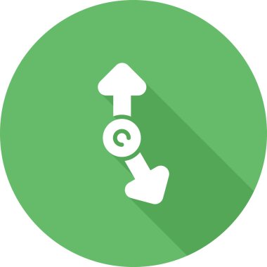 ok simgesi işareti, vektör illüstrasyonu