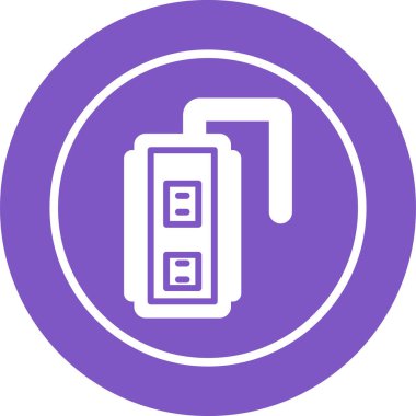 soket simgesi web basit illüstrasyon