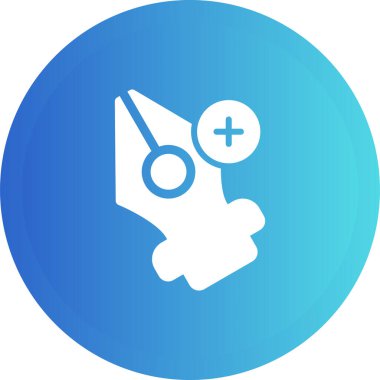 Kalem aracı imleci. Vektör bilgisayar grafikleri. Tasarımcı veya çizer için yol simgesi