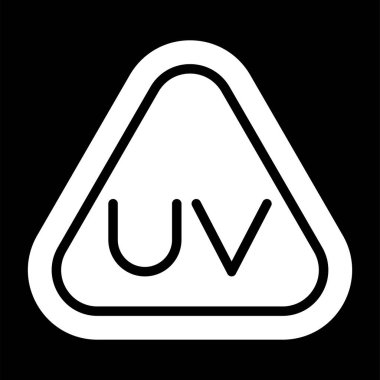 Uyarı levhası. Web simgesi vektör illüstrasyonu