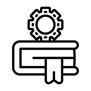 Elle ağ simgesi vektör illüstrasyonu