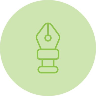 kalem simgesinin vektör illüstrasyonu 