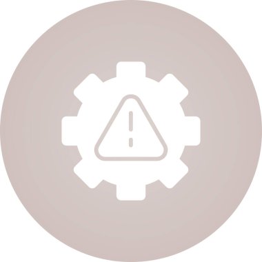 Risk Yönetimi simgesi, vektör illüstrasyonu 