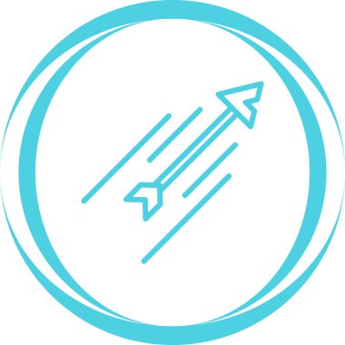 ok web simgesi, vektör çizim