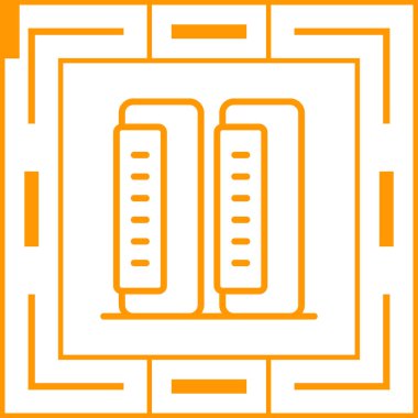 dizin simgesi, vektör illüstrasyonu basit tasarım