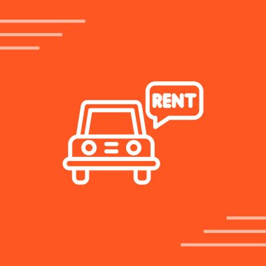 Ulaşım Servis simgesi vektör illüstrasyonuName 