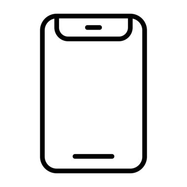 akıllı telefon web simgesi vektör çizimi 