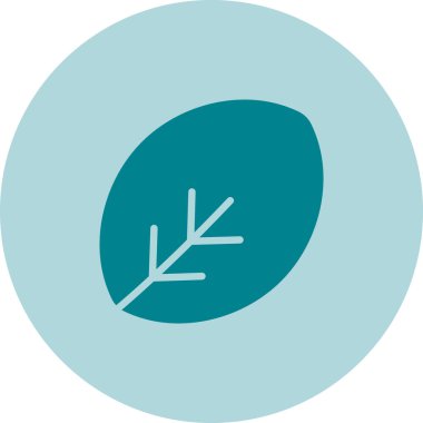 Yaprak ağ simgesi, vektör illüstrasyonu