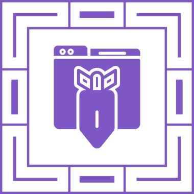 DDoS Koruma simgesi vektör illüstrasyonu 