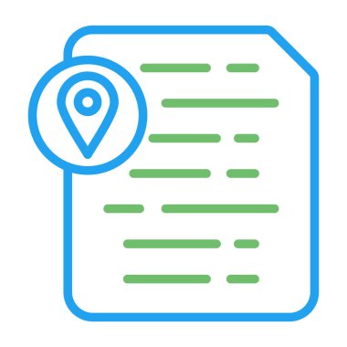 Belge Yertutucu Web simgesi vektör illüstrasyonu Ekle