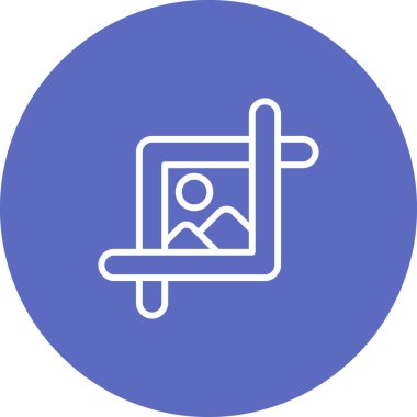  Resim simgesi. Grafiğin vektör illüstrasyonu