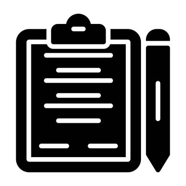 Kalem simgesi vektör logosuyla sözleşme