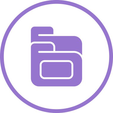 dizinler web simgesi vektör illüstrasyonu