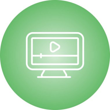 Bilgisayar web simge vektör çizim