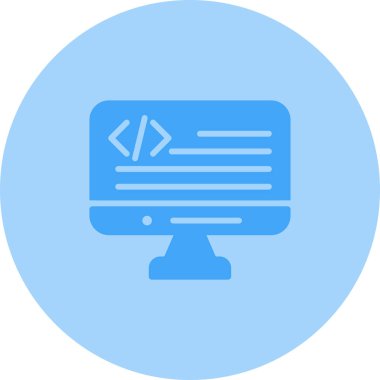 Beyaz Üzerine Programlama Dili Simgesi