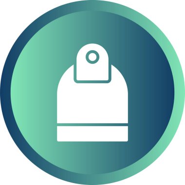 Hoe web simgesinin vektör illüstrasyonu