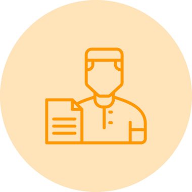 user icon, vector illustration simple design