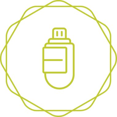 usb simgesi, web tasarımı için illüstrasyon