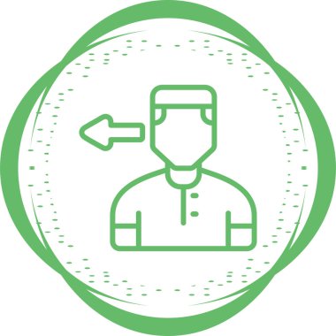 user icon, vector illustration simple design