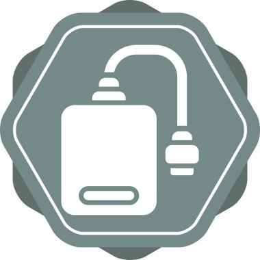 dış sabit sürücü simgesi, vektör çizim  