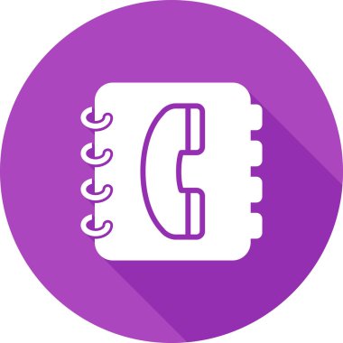 Telefon rehberi vektör illüstrasyonuName