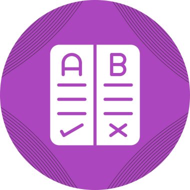 Artılar ve Eksiler web simgesi vektör illüstrasyonu