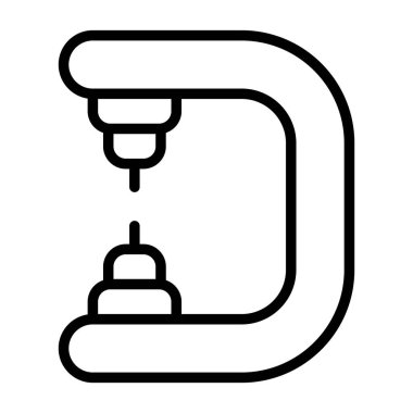 Sondaj simgesi, araç işareti, vektör illüstrasyonu 