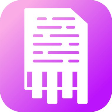 Web parçalama simgesi, basit vektör illüstrasyonu