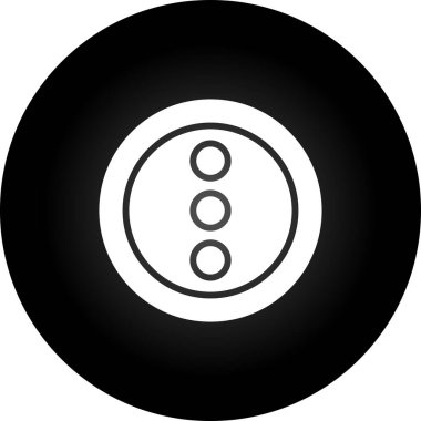 Beyaz arkaplanda menü düğmesi simgesi 