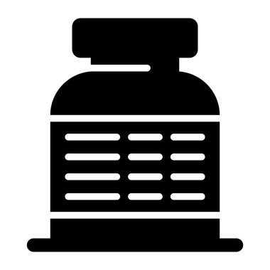 Web sayfası için ilaç şişesi simgesi