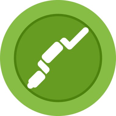 Matkap logosu. Vektör illüstrasyonu