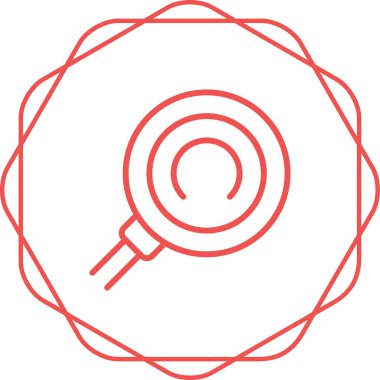  Kablosuz Şarj simgesi vektör çizimi 