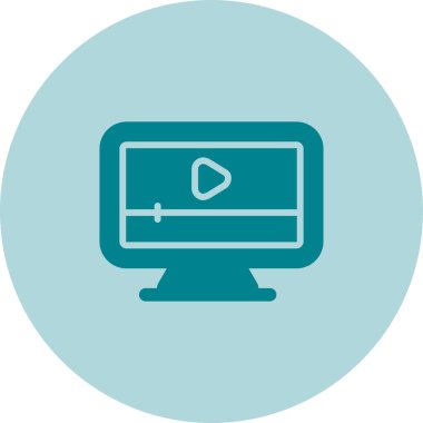 Bilgisayar web simge vektör çizim