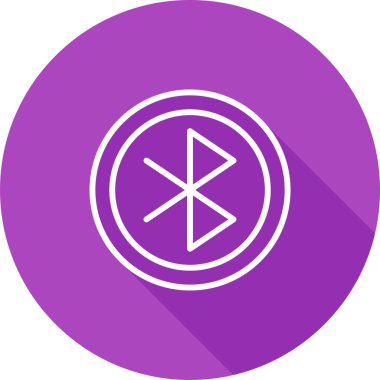 bluetooth web simge vektör çizim