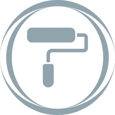 Roller simgesinin vektör illüstrasyonu