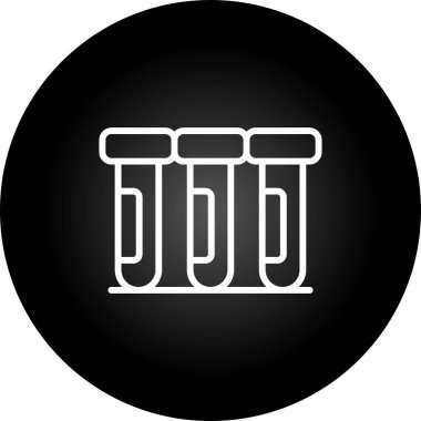 tüp simgelerinin vektör illüstrasyonu