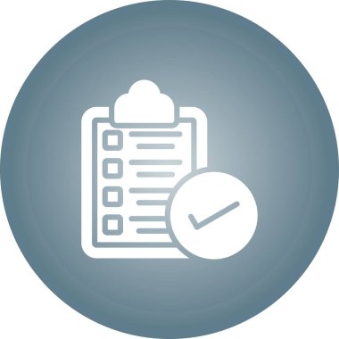 Düzenleyici Uyum simgesinin vektör illüstrasyonu