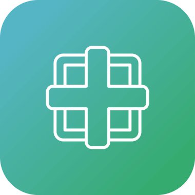 Web tasarımı için kenar simgesi, ayırıcı satır vektör işareti 