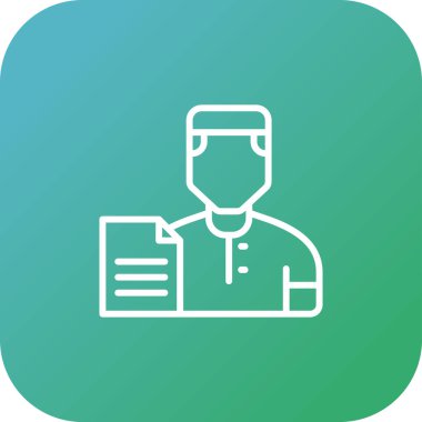 user icon, vector illustration simple design