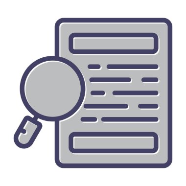 dizin simgesi, vektör illüstrasyonu basit tasarım