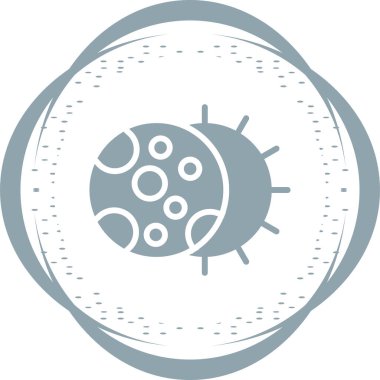 Tutulma. Web simgesi basit tasarım