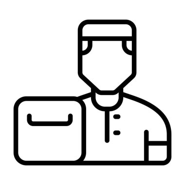 user icon, vector illustration simple design