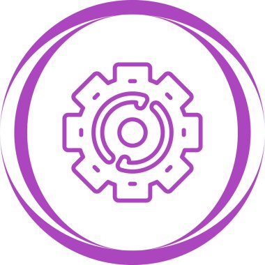 Yenile. Web simgesi basit illüstrasyon