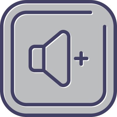 Ses hoparlörü web illüstrasyonu