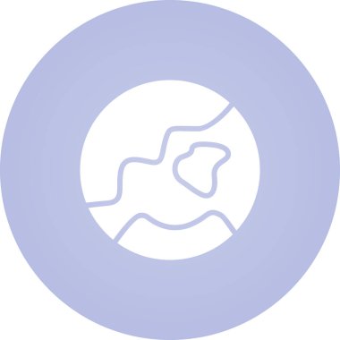 Küresel simge vektör illüstrasyonu 